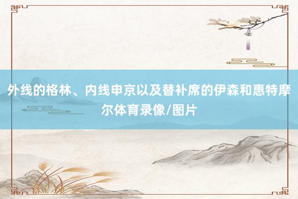 外线的格林、内线申京以及替补席的伊森和惠特摩尔体育录像/图片